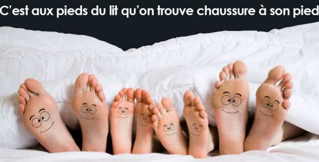 Jeux de mots avec pied.