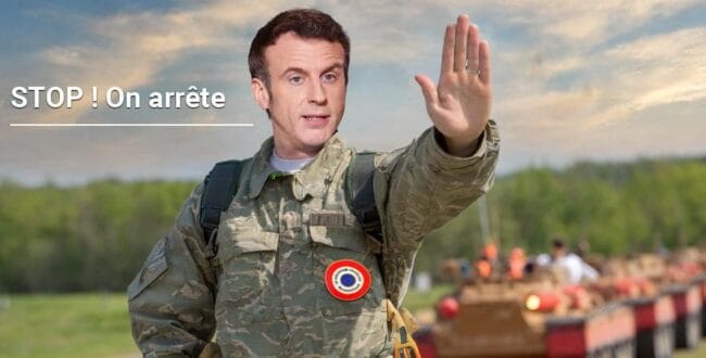Macron tu déconnes.