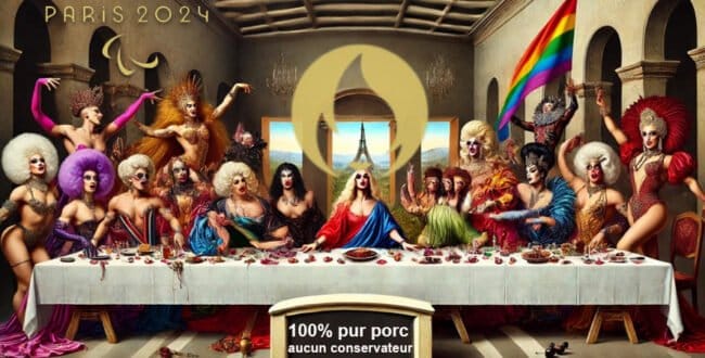 Cérémonie d’ouverture des JO 2024.