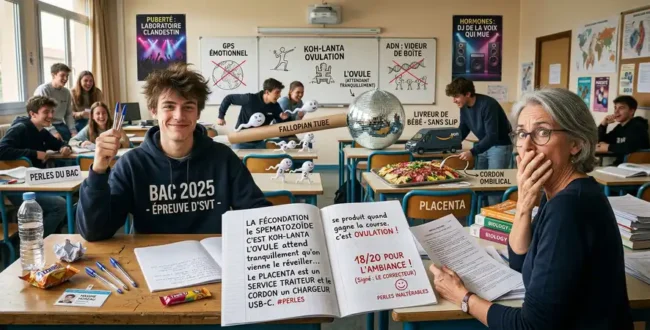 Les perles d'examen sur le zizi