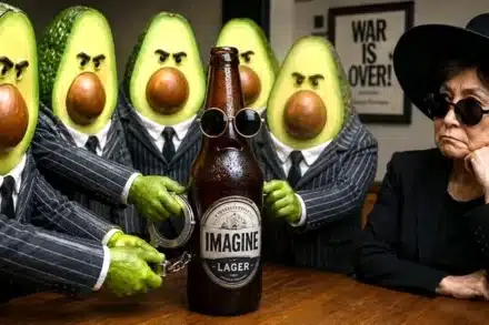INSOLITE – John Lemon Procès ridicule de Yoko Ono contre 1 bière