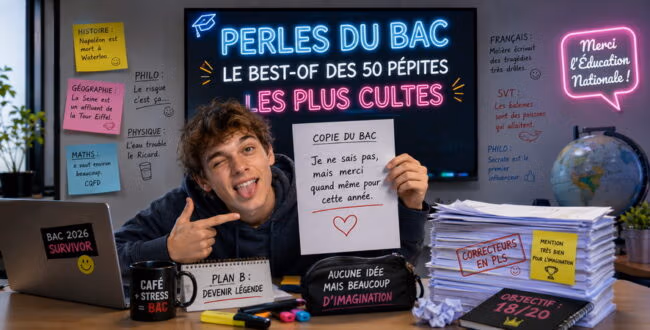 Perles du Bac le best-of des 50 pépites les plus cultes