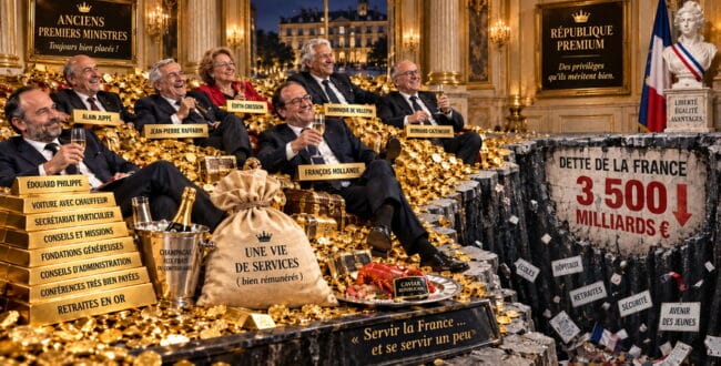 Anciens ministres des casseroles en or massif – un privilège INCROYABLE !
