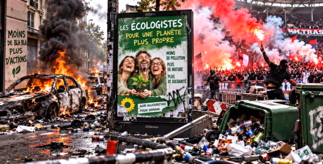 Incroyable lâcheté des écologistes